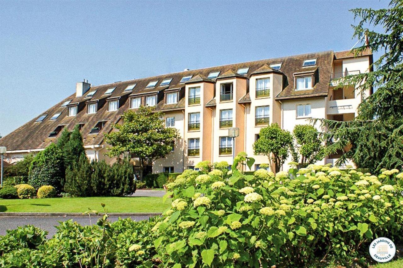 Hotel Les Jardins De Deauville Saint-Martin-aux-Chartrains Exterior foto
