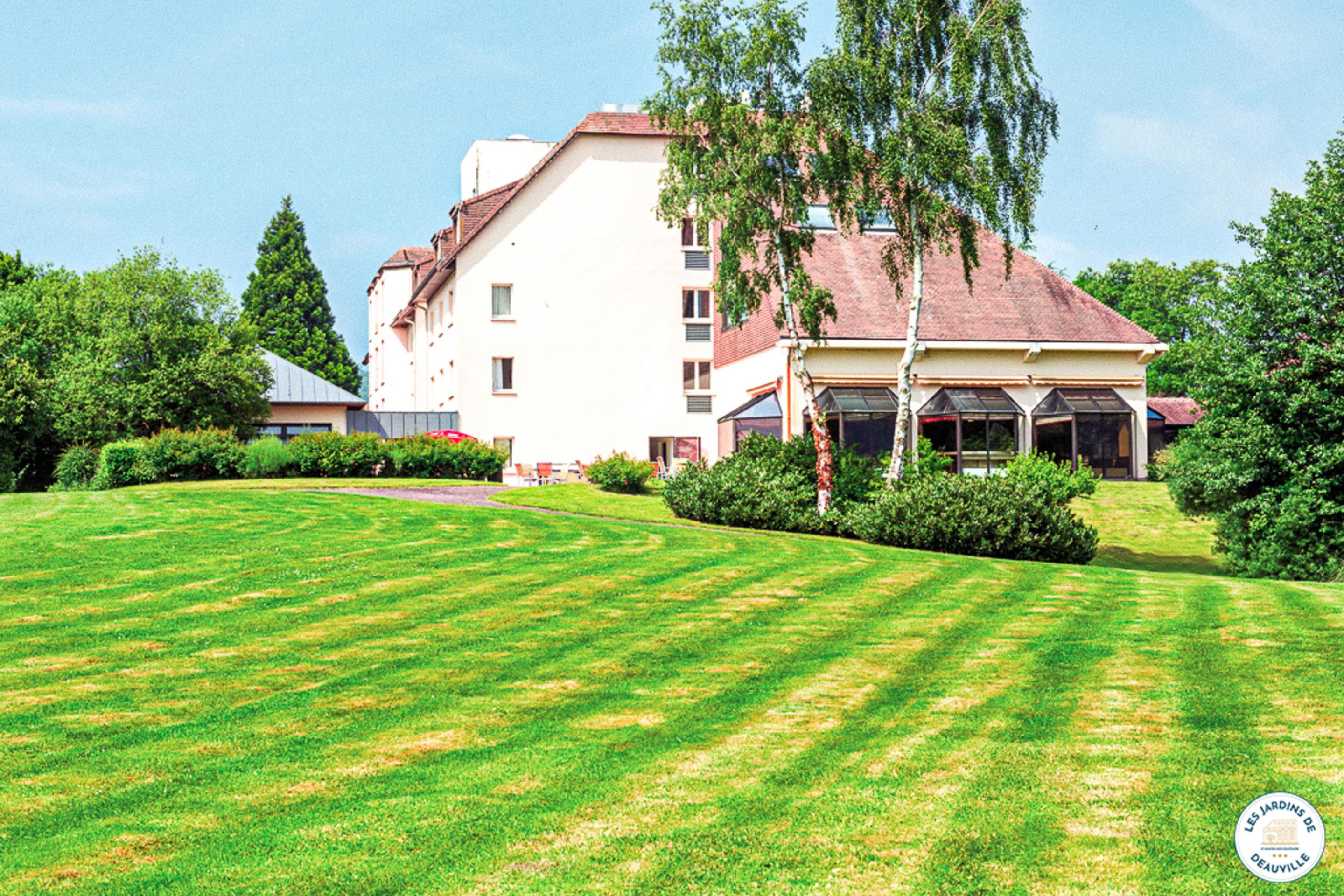 Hotel Les Jardins De Deauville Saint-Martin-aux-Chartrains Exterior foto