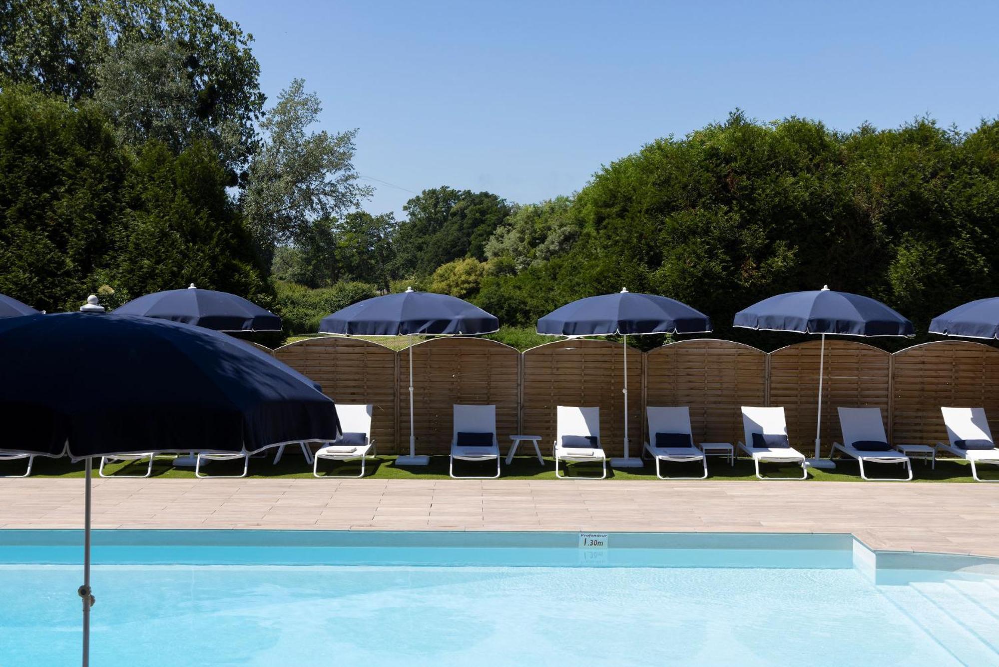 Hotel Les Jardins De Deauville Saint-Martin-aux-Chartrains Exterior foto